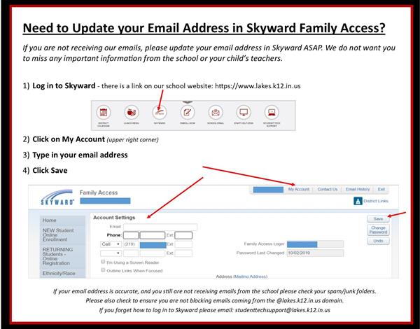how to update your email 